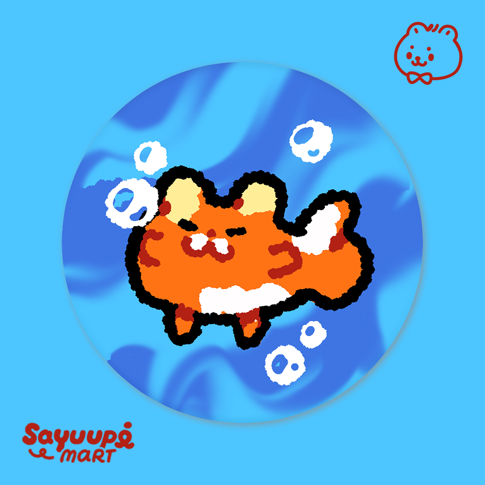 Silly Little Guys Button Pins