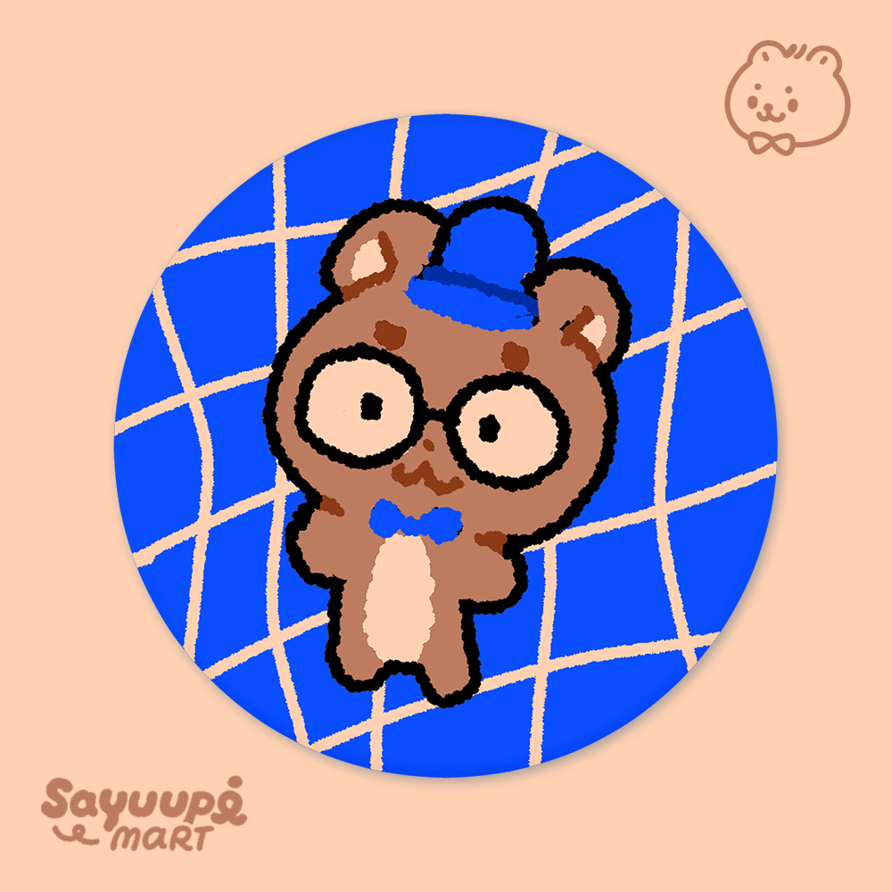 Silly Little Guys Button Pins