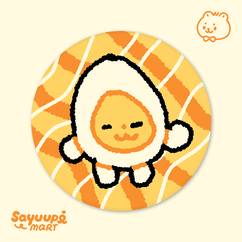 Silly Little Guys Button Pins