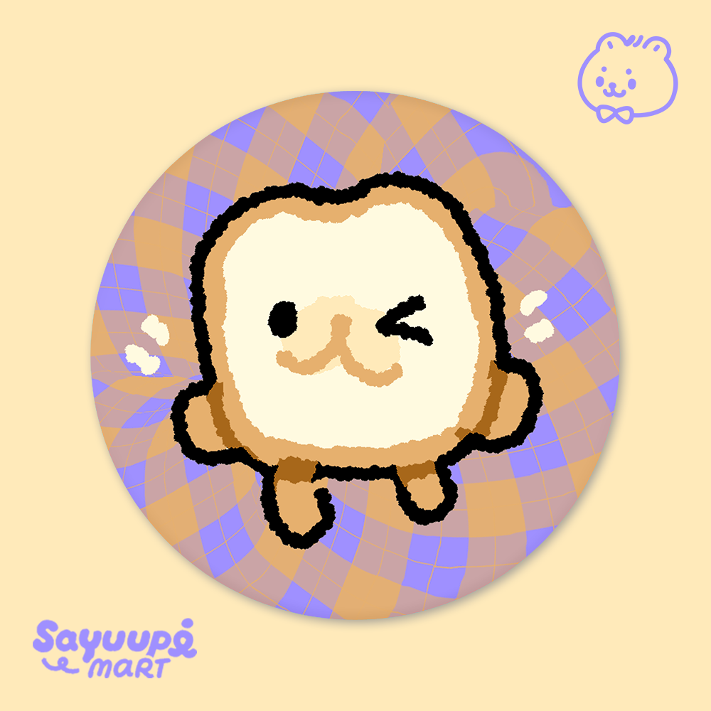 Silly Little Guys Button Pins
