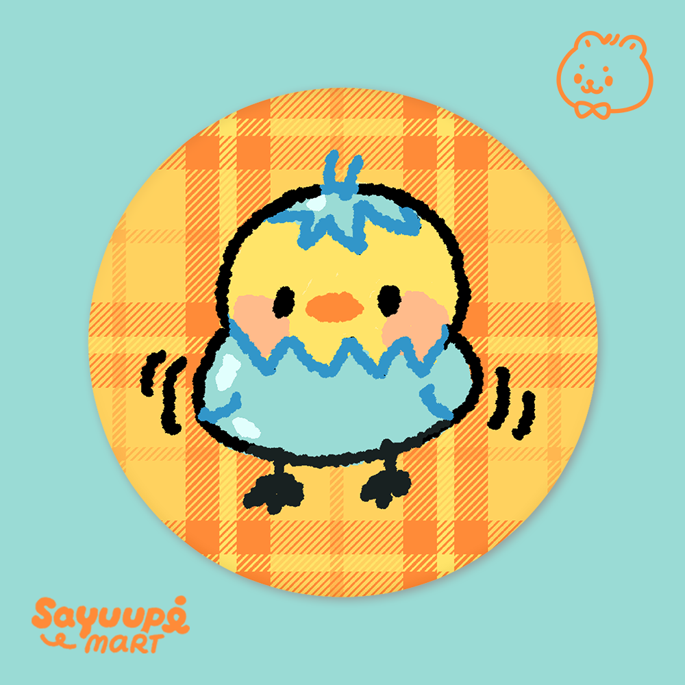 Silly Little Guys Button Pins