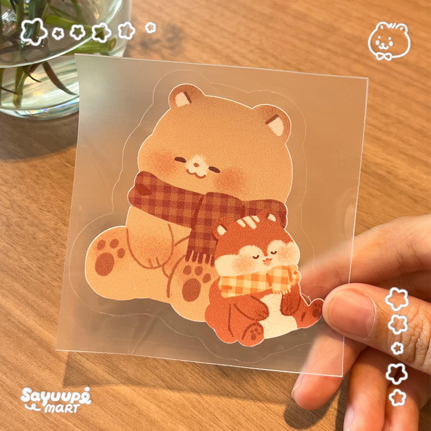 Transparent Kisscut Sticker Sheets