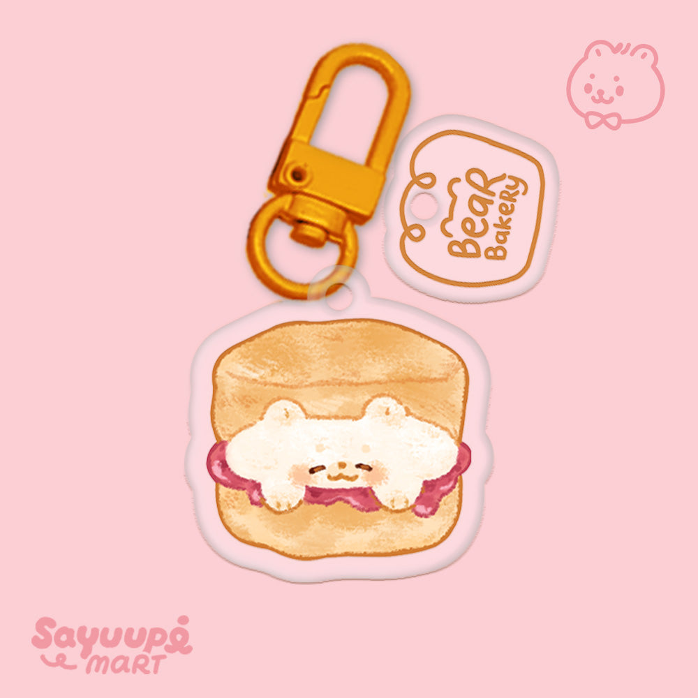 Bear Bakery Acrylic Keychain - Guaranteed Pull!