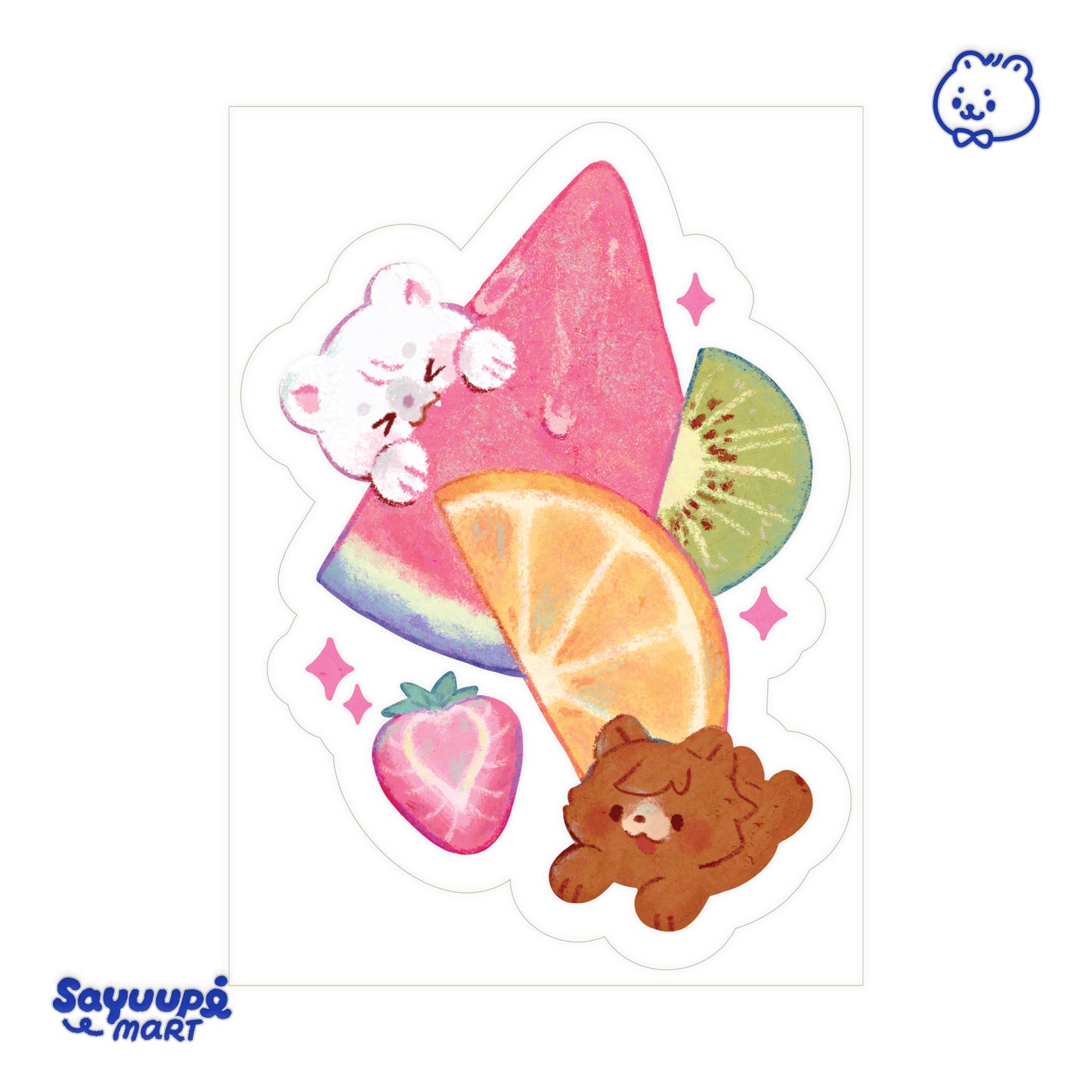 Transparent Kisscut Sticker Sheets