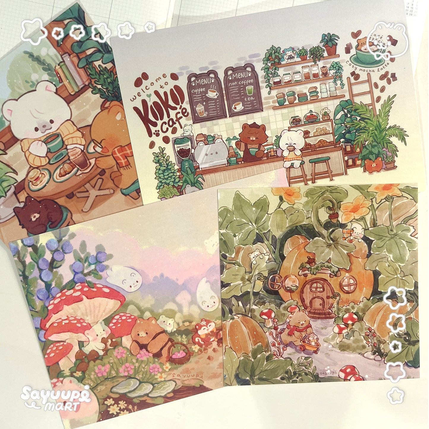 Art Prints A5 - Group 8